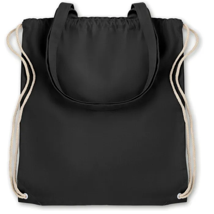 Gift Campaign Sacche con logo con manici e coulisse in canvas 220g/m2 Gallery> Sacche Personalizzate