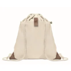 Gift Campaign Sacche logo angoli a contrasto cotone riciclato 220 g/m2 Cotton Eco> Sacche Personalizzate