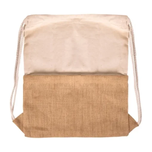 Gift Campaign Sacche personalizzate doppio materiale 230g/m2 max 6 kg Cotton Jute> Sacche Personalizzate