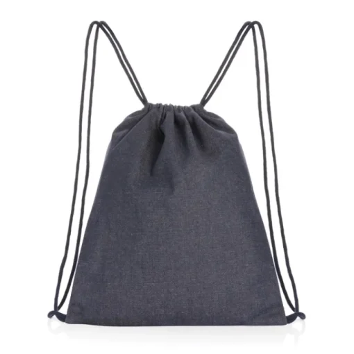 Gift Campaign Sacche promozionali corde abbiante denim ricilato 320g/m2 Blue Denim> Sacche Personalizzate