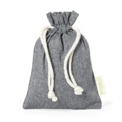 Gift Campaign Sacchetti in tessuto personalizzati con chiusura 120 g/m2 Mini Recycled> Gadget Ecologici