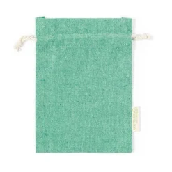 Gift Campaign Sacchetti in tessuto personalizzati con chiusura 120 g/m2 Mini Recycled></noscript> Gadget Ecologici