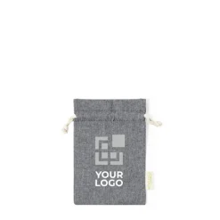 Gift Campaign Sacchetti in tessuto personalizzati con chiusura 120 g/m2 Mini Recycled></noscript> Gadget Ecologici