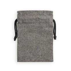 Gift Campaign Sacchettini con logo in cotone riciclato da 140 g/m2 Gift Recycled> Gadget Natalizi