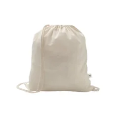 Gift Campaign Sacchetto con coulisse in cotone riciclato e poliestere 150 g/m2></noscript> Sacche Personalizzate