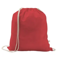 Gift Campaign Sacchetto con coulisse in cotone riciclato e poliestere 150 g/m2></noscript> Sacche Personalizzate