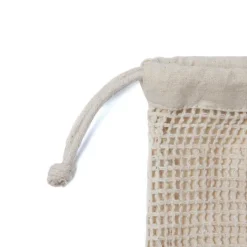 Gift Campaign Sacchetto con un lato a rete in cotone da 140 g/m2><noscript><img width=