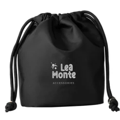 Gift Campaign Sacchetto piccolo in nylon con chiusura a cordoncino nero 290g/m2></noscript> Borse Di Tela Personalizzate