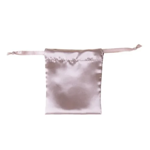 Gift Campaign Sacchetto piccolo in raso personalizzabile con chiusura a cordoncino coordinato> Borse Di Tela Personalizzate
