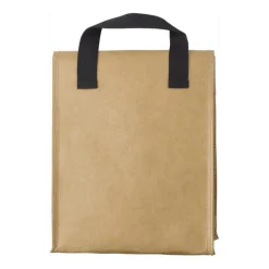 Gift Campaign Sacchetto termico con logo in carta kraft lavabile con interno in PEVA></noscript> Borse Termiche