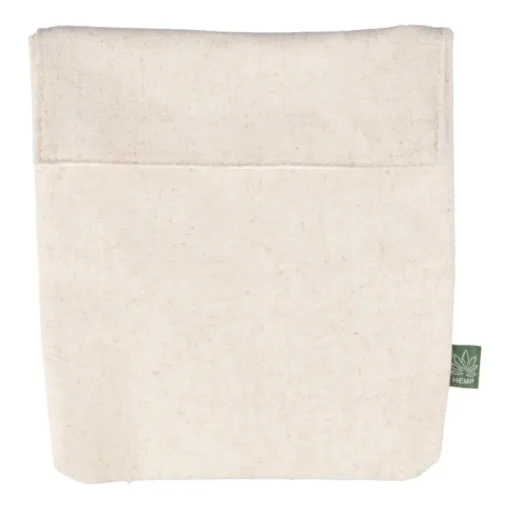 Gift Campaign Sacchetto termico per panini in canapa 170 g/m² con chiusura a strappo> Porta Pranzo