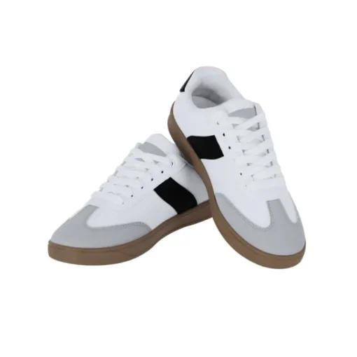 Gift Campaign Scarpe da ginnastica in pelle morbida con lacci abbinati e suola in gomma> Scarpe Da Ginnastica