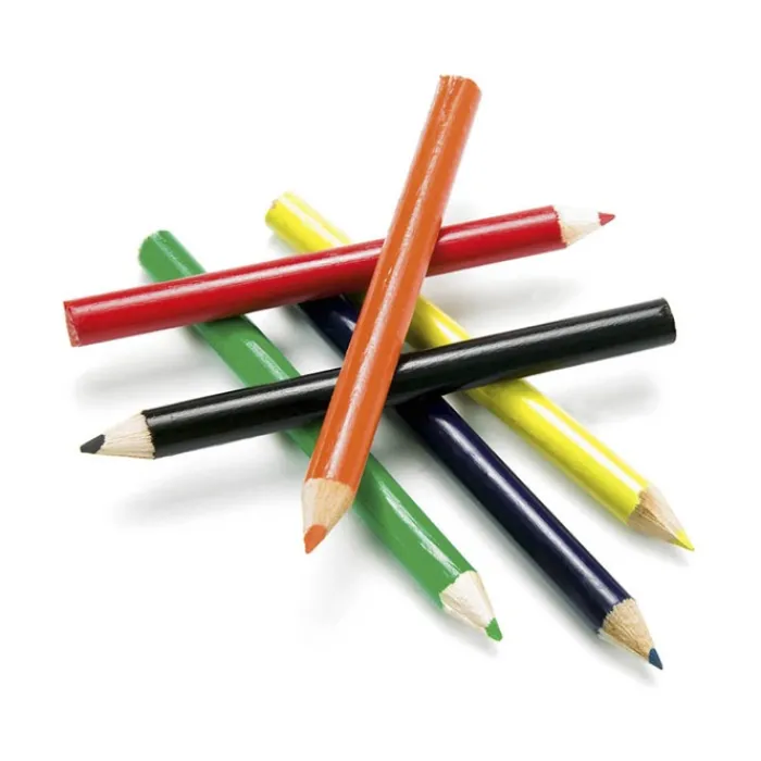 Gift Campaign Scatola con 6 matite colorate gadget per disegnare Pigment> Matite Colorate