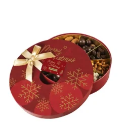Gift Campaign Scatola con 5 tipi di dragée di cioccolato con frutta secca e candita></noscript> Cioccolatini