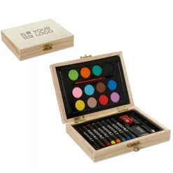 Gift Campaign Scatola con colori a cera acquarelli e accessori Happy Kid Mini></noscript> Regali Per Bambini|Matite Colorate