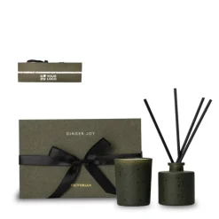 Gift Campaign Scatola regalo con candela e diffusore con aroma di zenzero Victorian><noscript><img width=