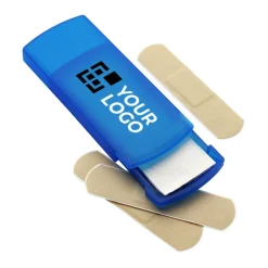 Gift Campaign Scatolina porta cerotti personalizzabile in PP con 5 cerotti Colors></noscript> Gadget Per Medici E Infermieri