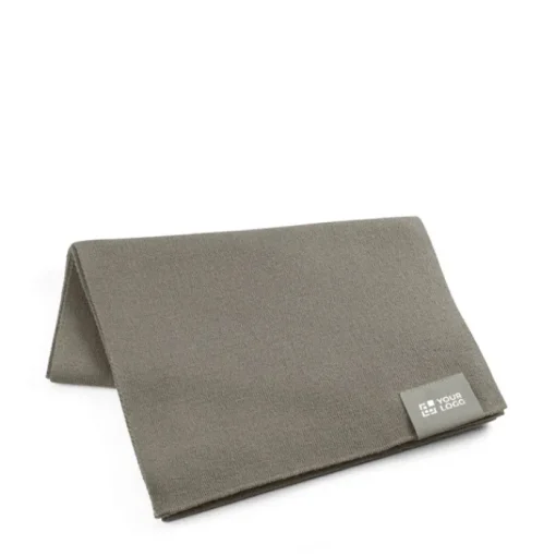 Gift Campaign Sciarpa in poliestere riciclato rPET con patch personalizzabile> Sciarpe E Scaldacollo