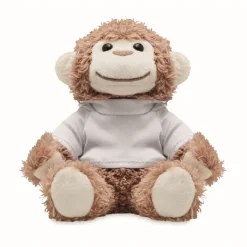 Gift Campaign Scimmietta di peluche con felpa personalizzata in sublimazione Monkey><noscript><img width=