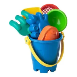 Gift Campaign Secchiello da spiaggia con palette, rastrello, setaccio e stampini></noscript> Gadget Da Mare