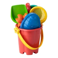 Gift Campaign Secchiello da spiaggia con palette, rastrello, setaccio e stampini></noscript> Gadget Da Mare