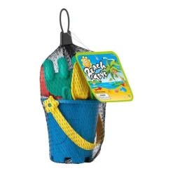 Gift Campaign Secchiello da spiaggia con palette, rastrello, setaccio e stampini></noscript> Gadget Da Mare