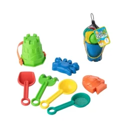 Gift Campaign Secchiello da spiaggia con palette, rastrello, setaccio e stampini></noscript> Gadget Da Mare