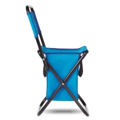 Gift Campaign Sedia pieghevole con logo in poliestere 600D con borsa termicaChill></noscript> Gadget Da Mare