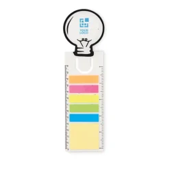Gift Campaign Segnalibro con memo sticker due misure con righello Bulb Seed><noscript><img width=