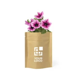 Gift Campaign Semi di petunia e terriccio in busta di carta personalizzata Envelope></noscript> Vasetti Con Semi