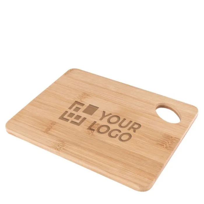Gift Campaign Semplice tagliere di bambù personalizzabile con logo Petit Suisse> Taglieri