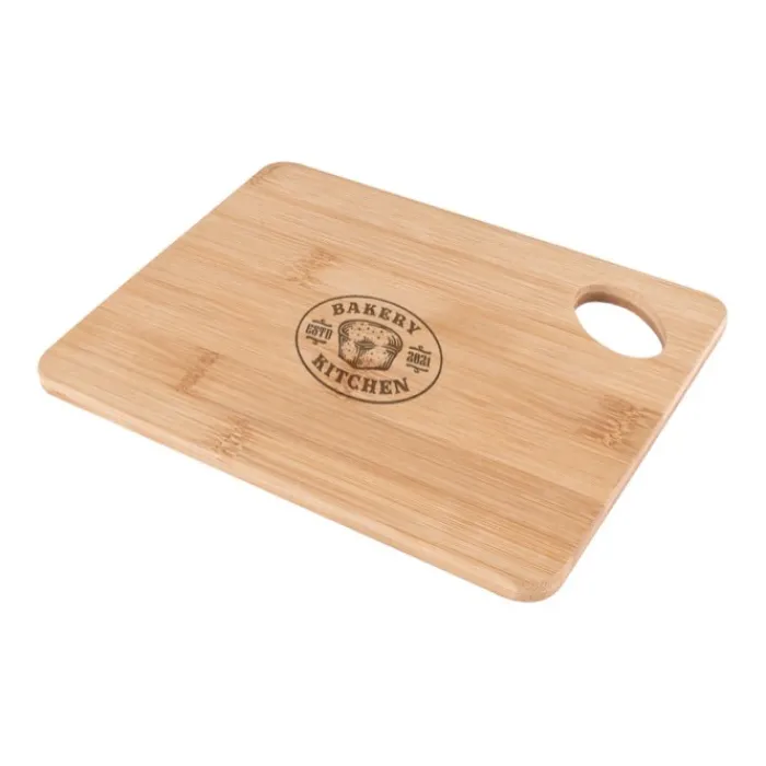 Gift Campaign Semplice tagliere di bambù personalizzabile con logo Petit Suisse> Taglieri