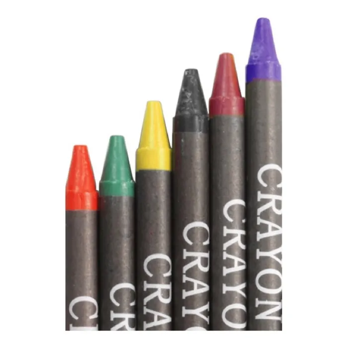 Gift Campaign Set 6 colori a cera in scatola di cartone promozionale Multicolor 6> Matite Colorate