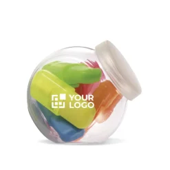 Gift Campaign Set 5 evidenziatori promozionali più colori in barattolo con logo Fun></noscript> Regali Per Bambini|Evidenziatori