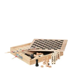 Gift Campaign Set 4 giochi in 1 in contenitore di personalizzabile Woodbox></noscript> Regali Per Bambini|Giochi E Passatempo