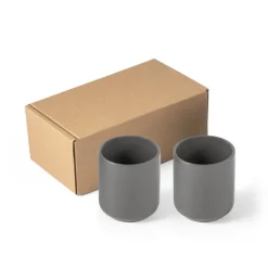 Gift Campaign Set 2 tazze in ceramica opache colori assortiti 280ml Home></noscript> Tazzine Da Caffè E Tazze Tè