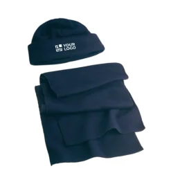 Gift Campaign Set composto da berretto e sciarpa personalizzabili in pile 200g/m2></noscript> Berretti Invernali
