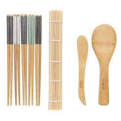 Gift Campaign Set con 8 utensili in legno di bambù per il sushi Ukiyo> Altri Utensili Da Cucina