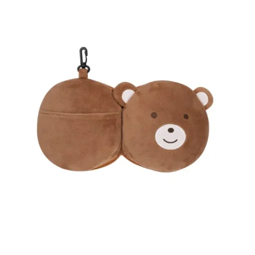 Gift Campaign Set cuscino poggiatesta e mascherina per bambini in custodia orsetto> Accessori Da Viaggio