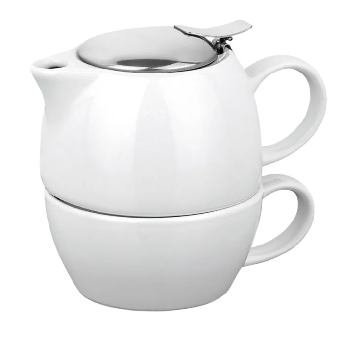 Gift Campaign Set da tè con teiera 440ml filtro acciaio inox e tazza 280 ml Duet> Tazzine Da Caffè E Tazze Tè