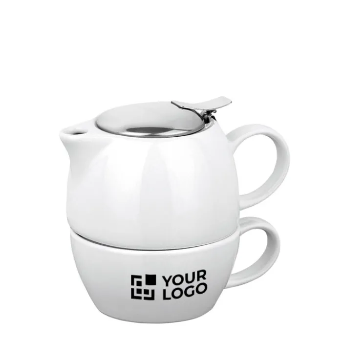 Gift Campaign Set da tè con teiera 440ml filtro acciaio inox e tazza 280 ml Duet> Tazzine Da Caffè E Tazze Tè