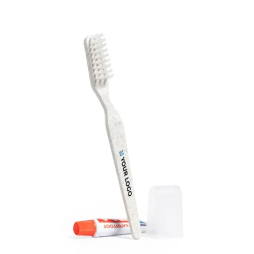 Gift Campaign Set da viaggio con spazzolino in fibra di grano e dentifricio Dental> Accessori Da Viaggio