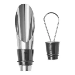 Gift Campaign Set da vino in cofanetto circolare con 4 accessori in acciaio inox></noscript> Gadget Per Vino|Cavatappi Personalizzati