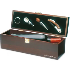 Gift Campaign Set da vino personalizzati con cofanetto di e 4 accessori Classic><noscript><img width=