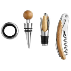 Gift Campaign Set da vino personalizzati con cofanetto di bambù Semillon><noscript><img width=