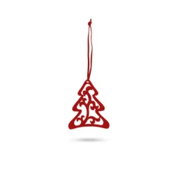 Gift Campaign Set di 5 decorazioni natalizie rosse in feltro da appendere></noscript> Gadget Natalizi