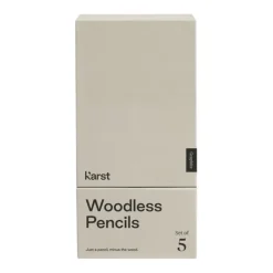 Gift Campaign Set di 5 matite aziendali in grafite personalizzabili Infinity></noscript> Matite Classiche