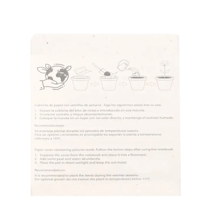 Gift Campaign Set di 6 matite colorate con temperino e disegni in scatola con semi> Matite Colorate