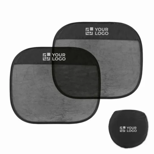Gift Campaign Set di 2 parasole personalizzati per auto con rivestimento UV Auto> Gadget Per Auto