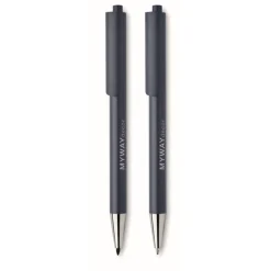 Gift Campaign Set di 2 penne in alluminio riciclato: 1 in grafite e 1 inchiostro blu></noscript> Penne In Metallo